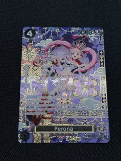 One Piece TCG - Perona - OP06-093 (SP) Azure Sea’s Seven Pack Fresh Alt Art - Image 3