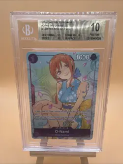 BGS 10 PRISTINE O-Nami Alt Art Promo OP05-062 Illustration Box Vol. 1 One Piece - Image 1