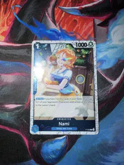 Nami (P-053) (Full Art) P-053 Premium Booster -The Best- Foil One Piece TCG - Image 1