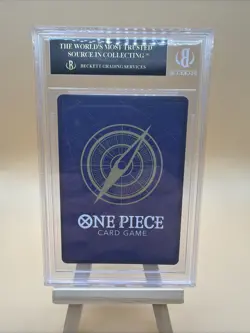*POP 2* BGS 10 BLACK LABEL ONE PIECE PROMOS ILLUSTRATION BOX VOL3 MONKEY.D.LUFFY - Image 2