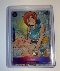 O-Nami OP05-062 ALT ART Illustration Box Vol.1 One Piece TCG PROMO - Image 1
