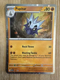 Pupitar Scarlet & Violet Promo Cards Holo Svp120 Cosmos Holo NM - Image 1