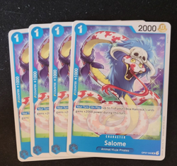 x4 Salome OP07-043 UC One Piece 500 Years in the Future English Card - Image 1