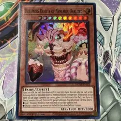 DUNE-EN015 DREAMING REALITY OF NEMLERIA, REALIZED SUPER RARE 1ST ED YuGiOh CARD - Image 1