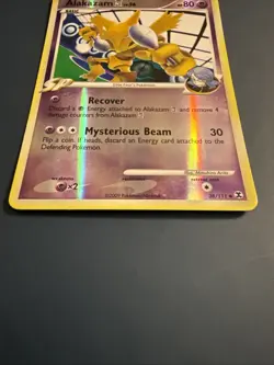 Rising Rivals Alakazam 38/111 Uncommon Reverse Holographic Pokemon Card - Image 5