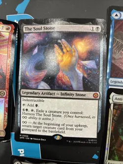 Water Damaged Playable 2025 MTG Marvel Spider-Man Soul Stone 84 Card Lot Gwenom - Image 2