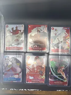 One Piece TCG Card Gift Collection Box 2023 Complete 13 Card Set - Image 5