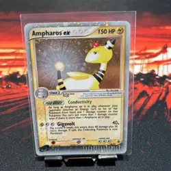 Pokemon Ampharos EX Dragon Holo Rare Card 89/97 LP Pokemon TCG Card - Image 1