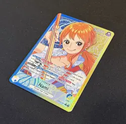 One Piece TCG Nami OP11-041 Leader Alternative Art Card English NM - Image 3
