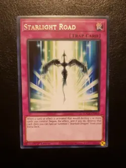 Yugioh Starlight Road Playset (3 Cards) TOCH-EN060 1st Ed Pack Fresh - Image 2