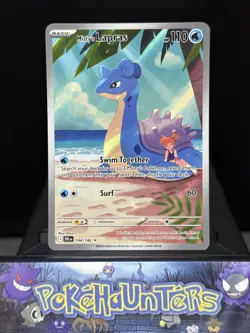 Pokemon Card Misty’s Lapras 194/182 Destined Rivals Illustration Rare Holo NM - Image 1