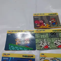Super Mario World 11 Cards 1991 Top Sun Nintendo Japanese - Image 2