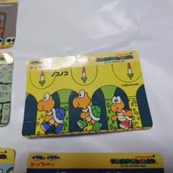 Super Mario World 11 Cards 1991 Top Sun Nintendo Japanese - Image 4
