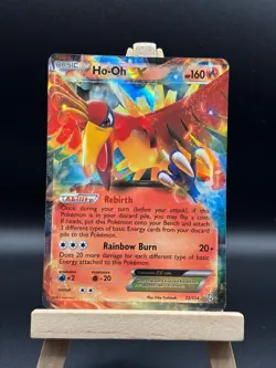 Ho-Oh EX - 22/124 - Ultra Rare - Dragons Exalted - Pokemon Card - NM 22/124 - Image 1