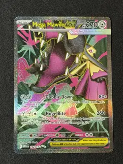 Pokemon TCG Mega Mawile EX Full Art Ultra Rare Card 162/132 Mega Evolution - Image 1
