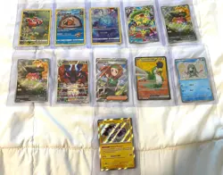 Pokemon Card Lot - 11 Cards - All Near Mint - Illustration, Shiny, Promo, etc - Image 1
