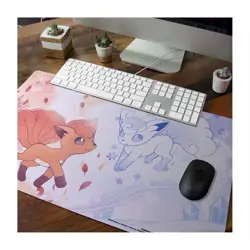 Pokemon Center Exclusive TCG Card Game Vulpix Seasons Playmat NEW - Image 3