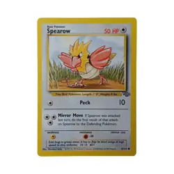 Spearow 62/64 Jungle Set Common Pokemon Card Vintage WOTC NM - Image 1