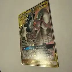 Pokemon TCG Arceus & Dialga & Palkia GX 156/236 Cosmic Eclipse Ultra Rare Card - Image 3
