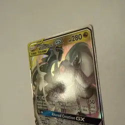 Pokemon TCG Arceus & Dialga & Palkia GX 156/236 Cosmic Eclipse Ultra Rare Card - Image 4