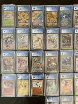 LOT 38 Graded CGC Pokemon Card HUGE Bundle + Sub-Grades XY - Sword & Shield Era - Image 4
