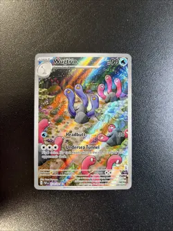 Wugtrio 224/091 Illus Rare Holo Paldean Fates Pokemon TCG Card NM/M Condition - Image 1