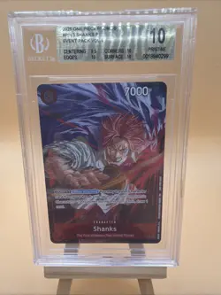 Pristine BGS 10 Shanks (Event Pack Vol. 6) P-083 One Piece Promotion Cards Foil - Image 1