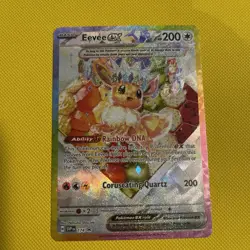Eevee ex - Promo SV: Scarlet & Violet Black Star Promo Cards 174 NM - Image 1