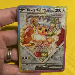 Eevee ex - Promo SV: Scarlet & Violet Black Star Promo Cards 174 NM - Image 5