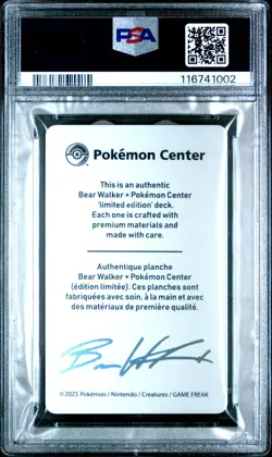 2025 Bear Walker - Umbreon PSA 10 - Collection Card Promo - Pokemon - Image 2
