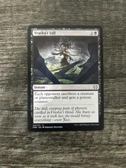 MTG 1x Vraska's Fall x1 LP Phyrexia: All Will Be One - Image 1