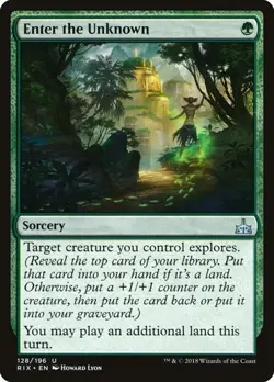 Enter the Unknown 128 MTG NM - Rivals of Ixalan - Image 1