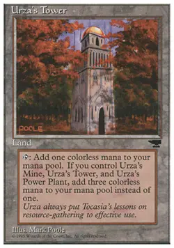 Urza's Tower (Forest) HP, English MTG Chronicles - Image 1