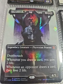 Sheoldred, the Apocalypse 2023 Magic Gathering Concept Praetor Compleat Foil - Image 1