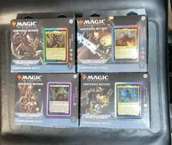 MtG Warhammer 40K Commander Deck - Set of 4 (Sealed) - Image 1