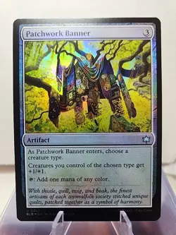 Patchwork Banner Bloomburrow Foil - Image 1