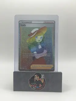 Lady 208/196 Lost Origin Trainer Pokemon TCG RAINBOW RARE Pokemon - Image 1
