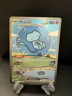 Pokemon TCG Bubble Mew EX 232/091 Special Illustration Rare Paldean Fates - Image 1