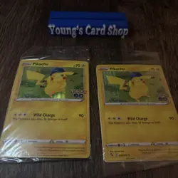 Pokemon - Pikachu 028/078 Pokemon GO Sealed Promo w/ Stamp (NEW, SEALED)✈🚀 - Image 1