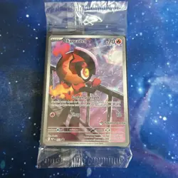 SEALED Pokemon Charcadet 022 Phantasmal Flames Pokemon Center Stamped - Image 1