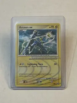 Pokemon TCG Arceus AR6 Platinum Arceus Holo Rare 2009 NM - Image 1