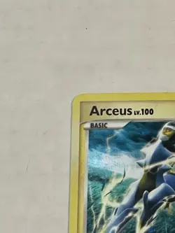 Pokemon TCG Arceus AR6 Platinum Arceus Holo Rare 2009 NM - Image 4