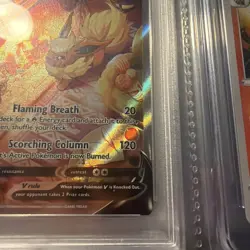 Pokemon TCG Flareon v Sword & Shield SWSH179 Holo Promo PSA 8 - Image 2