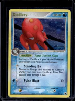 2005 Pokemon EX Unseen Forces Octillery Reverse Holo #10/115 - Image 1