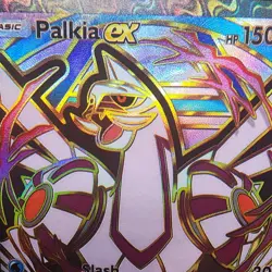 Pokemon Palkia Pocket TCG Holo With Texture Read Description - Image 3