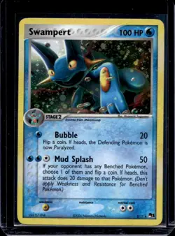 2004 Pokemon POP Series 1 Swampert Holo #5/17 - Image 1