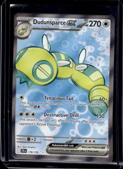 2025 Pokemon SV Journey Together JTG EN Dudunsparce ex #178/159 - Image 1