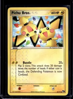 2006 Pokemon POP Series 3 Pichu Bros. #16/17 - Image 1