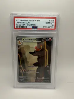 Charmeleon 169/165 Scarlet & Violet 151 Pokemon TCG Illustration PSA 10 - Image 1