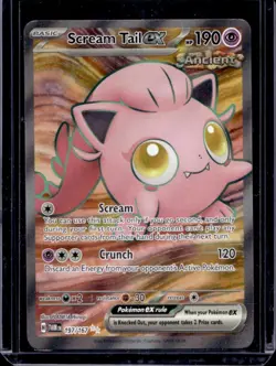 2024 Pokemon SV Twilight Masquerade TWM EN Scream Tail ex #197/167 - Image 1